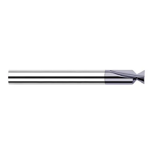 Harvey Tool 28512-C3 | 3/16" Diameter 40 Degree Included Angle AlTiN Coated Solid Carbide Dovetail Cutter