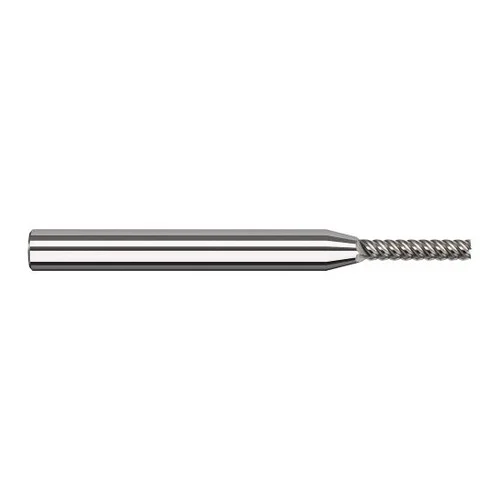 Harvey Tool 66793 | 3/32" Diameter x 1/8" Shank x 1/2" LOC x 2-1/2" OAL 5FL Uncoated Carbide Single End Mill