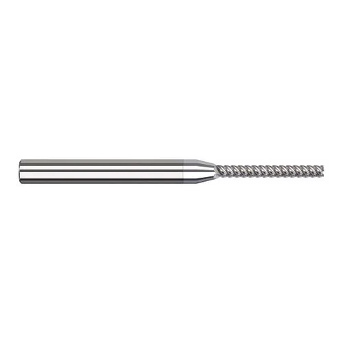 Harvey Tool 67140-C8 | 0.0400" Diameter x 1/8" Shank x 0.3250" LOC x 2-1/2" OAL 5FL TiB2 Coated Carbide Single End Mill