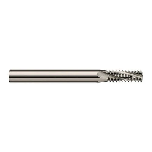 Harvey Tool 70074 | 7/16"-14 Thread x 0.3050" Cutting Diameter 4FL Uncoated Carbide Helical Flute Thread Mill