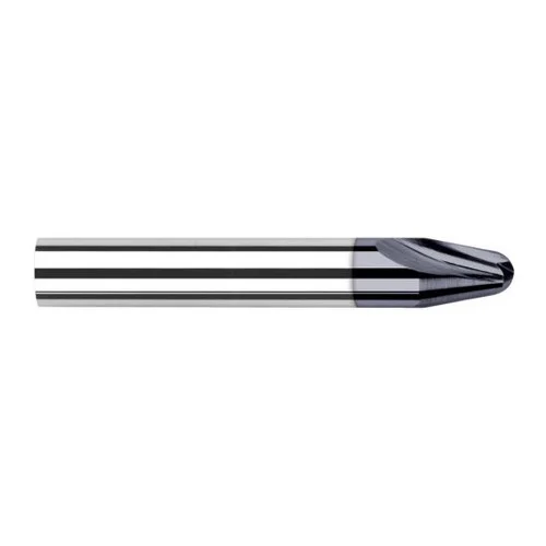 Harvey Tool 75150-C3 | 15 Degree Taper Angle per Side 1/8" Diameter x 1/8" Shank x 0.2190" LOC x 1-1/2" OAL 2FL AlTiN Coated Solid Carbide Tapered End Mills