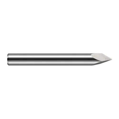 Harvey Tool 822015 | 30 Degree Point Angle 3/16" Shank x 0.3500" LOC x 2" OAL Uncoated Solid Carbide Pyramid Point Engraving Cutter