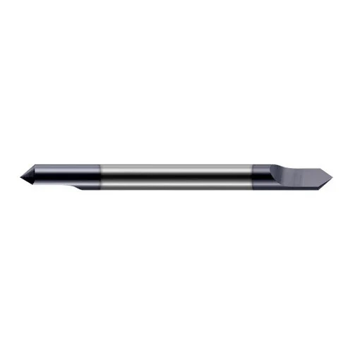 Harvey Tool 857010-C3 | 70 Degree Point Angle 3/16" Shank x 0.1340" LOC x 2" OAL AlTiN Coated Solid Carbide Sharp Point Engraving Cutter