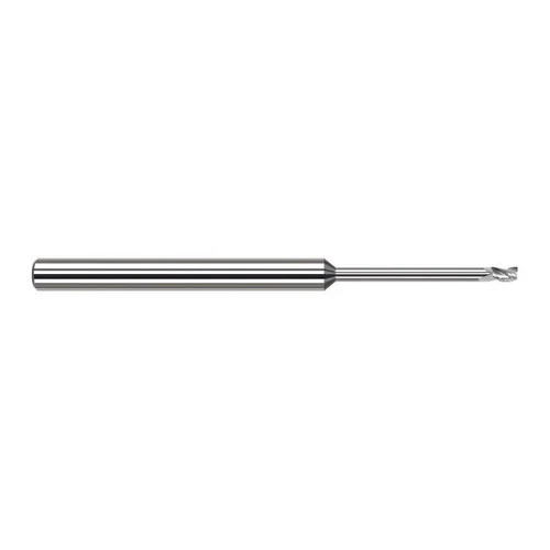 Harvey Tool 879231 | 1/32" Diameter x 1/8" Shank x 3/64" LOC x 2-1/2" OAL 3FL Uncoated Carbide Single End Mill
