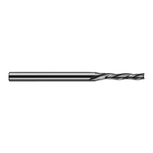 Harvey Tool 880431 | 1/32" Diameter x 1/8" Shank x 5/32" LOC x 1-1/2" OAL 3FL Uncoated Carbide Single End Mill
