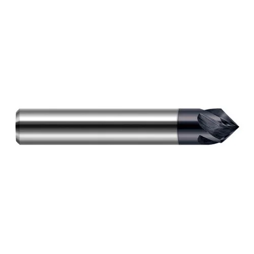 Harvey Tool 889748-C3 | 3/4" Diameter x 3/4" Shank 60 Degree Included Angle 4FL AlTiN Coated Solid Carbide Chamfer Mill