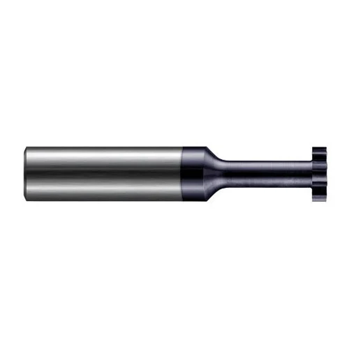Harvey Tool 894760-C6 | 3/8" Diameter x 1/8" Cutting Width x 3/8" Shank AlTiN Nano Coated Carbide Straight Tooth Keyseat Cutter