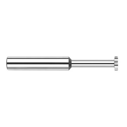 Harvey Tool 900062 | 1/4" Diameter x 1/16" Width x 1/4" Shank 0.0100" Corner Radus Uncoated Solid Carbide Straight Tooth Keyseat Cutter
