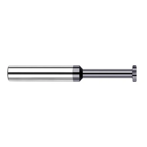 Harvey Tool 900062-C3 | 1/4" Diameter x 1/16" Width x 1/4" Shank 0.0100" Corner Radus AlTiN Coated Solid Carbide Straight Tooth Keyseat Cutter