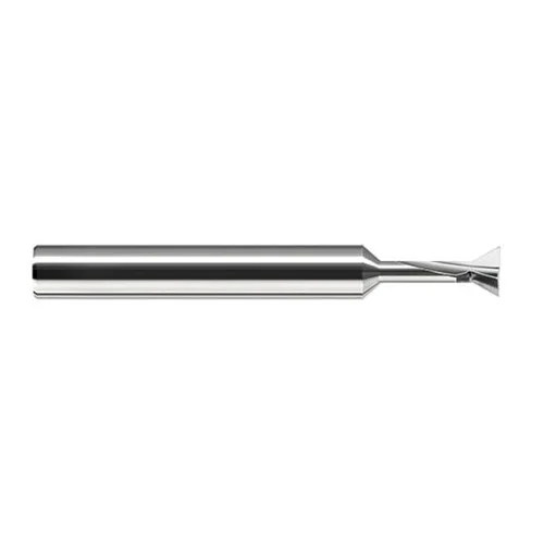 Harvey Tool 914812 | 3/16" Diameter 30 Degree Included Angle Uncoated Solid Carbide Dovetail Cutter