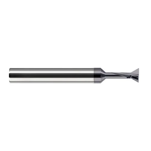 Harvey Tool 914816-C3 | 1/4" Diameter 30 Degree Included Angle AlTiN Coated Solid Carbide Dovetail Cutter