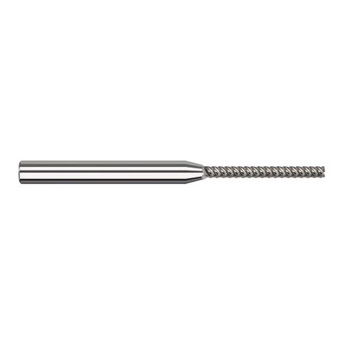 Harvey Tool 917662 | 1/16" Diameter x 1/8" Shank x 5/8" LOC x 2-1/2" OAL 5FL Uncoated Carbide Single End Mill
