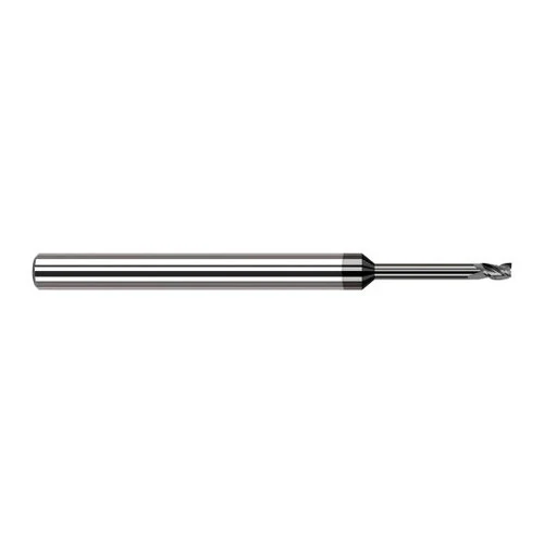 Harvey Tool 927193-C4 | 3/32" Diameter x 1/8" Shank x 9/64" LOC x 2-1/2" OAL 3FL Amorphous Diamond Coated Carbide Single End Mill