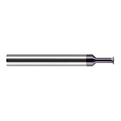 Harvey Tool 943420-C3 | 0.1350" Diameter x 3/16" Shank x 0.0240" LOC 5FL AlTiN Coated Solid Carbide Back Chamfer Cutter