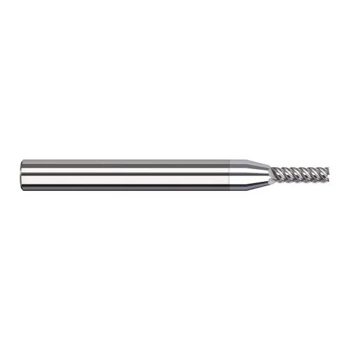 Harvey Tool 948916-C8 | 1/4" Diameter x 1/4" Shank x 3/4" LOC x 2-1/2" OAL 5FL TiB2 Coated Carbide Single End Mill