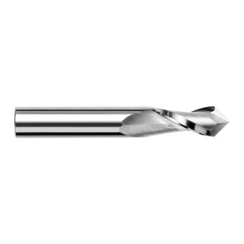 Harvey Tool 949406 | 3/32" Diameter x 1/8" Shank x 3/8" LOC 82 Degree Point Angle 2FL Uncoated Solid Carbide Drill Mill