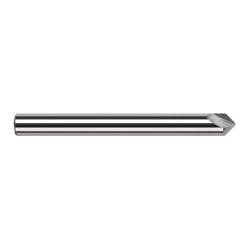 Harvey Tool 961960 | 120 Degree Point Angle 1/8" Shank x 0.0345" LOC x 1-1/2" OAL Uncoated Solid Carbide Radius Point Engraving Cutter