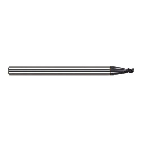 Harvey Tool 965016-C3 | 1/4" Diameter x 1/4" Shank x 3/8" LOC x 2-1/2" OAL 4FL AlTiN Coated Carbide Single End Mill