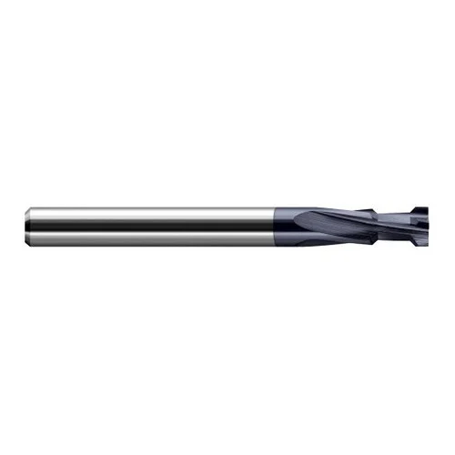 Harvey Tool 965924-C3 | 0.3720" Minor Diameter Length x 0.2570" Maximum Diameter Length x 0.5000" Shank 0.3750" Nominal Plate Thickness AlTiN Coated Solid Carbide Plate Chamfer Cutter