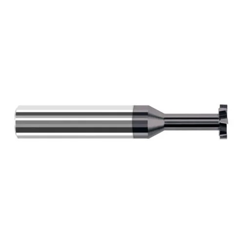 Harvey Tool 967230-C3 | 3/8" Diameter x 1/16" Width x 3/8" Shank 0.0050" Corner Radus AlTiN Coated Solid Carbide Staggered Tooth Keyseat Cutter