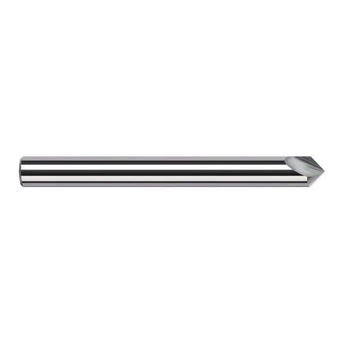 Harvey Tool 967420 | 1/4" Diameter x 1/4" Shank x 0.3390" LOC x 2-1/2" OAL Uncoated Solid Carbide Engraving Cutter Marking Cutter for Non-Ferrous Materials