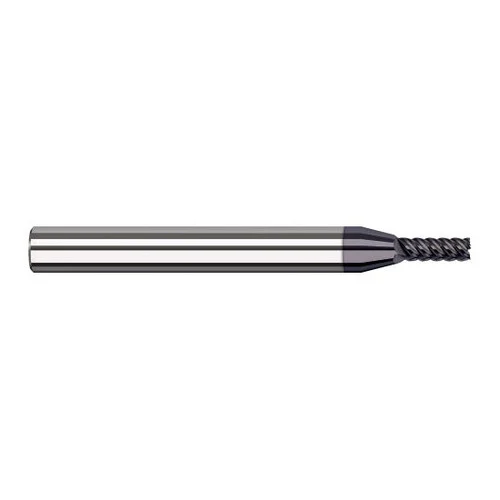 Harvey Tool 967900-C3 | 0.1000" Diameter x 1/8" Shank x 0.3000" LOC x 1-1/2" OAL 5FL AlTiN Coated Carbide Single End Mill