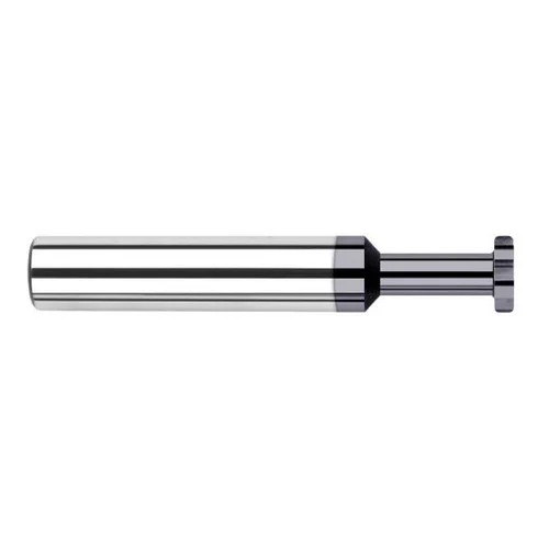 Harvey Tool 976015-C3 | 1/2" Diameter x Width x 1/2" Shank 0.0050" Corner Radus AlTiN Coated Solid Carbide Straight Tooth Keyseat Cutter