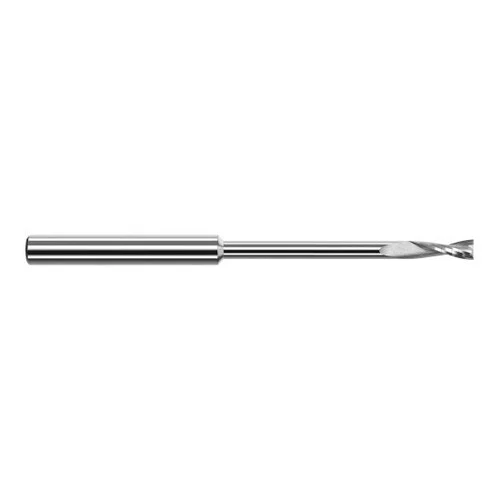 Harvey Tool 979762 | 1/16" Diameter x 1/8" Shank x 0.1860" LOC x 2" OAL 2FL Uncoated Carbide Single End Mill