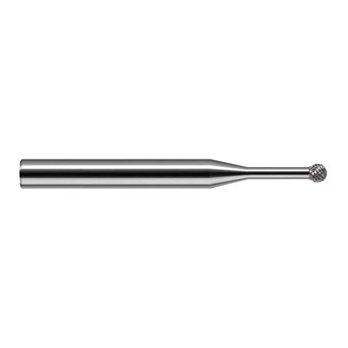 Harvey Tool 980612 | 270 Degree Sperical Ball 3/16" Diameter x 3/16" Shank x 0.1600" LOC x 2" OAL FL Uncoated Carbide Undercutting End Mill