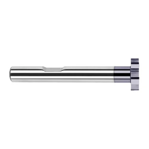 Harvey Tool 984560-C3 | 3/4" Diameter x 3/16" Cutting Width x 3/8" Shank AlTiN Coated Carbide Straight Tooth Keyseat Cutter