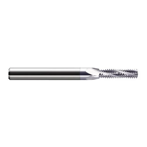Harvey Tool 987146-C8 | 1/4"-28 Thread x 0.1950" Cutting Diameter 3FL TiB2 Coated Carbide Helical Flute Thread Mill