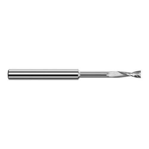Harvey Tool 989116 | 1/4" Diameter x 1/4" Shank x 3/4" LOC x 4" OAL 2FL Uncoated Carbide Single End Mill