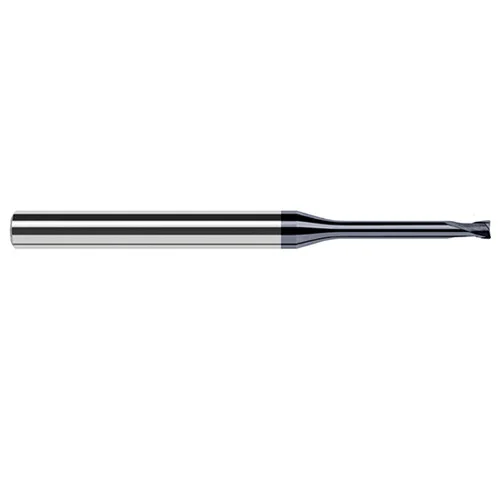 Harvey Tool 999093-C6 | 3/32" Diameter x 1/4" Shank x 0.0740" LOC x 2-1/2" OAL 1/64" Radius AlTiN Nano Coated Carbide Corner Radius & Corner Chamfer End Mil