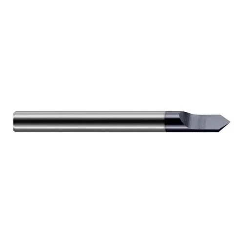 Harvey Tool 999716-C3 | 20 Degree Point Angle 1/4" Shank x 0.0800" LOC x 2-1/2" OAL AlTiN Coated Solid Carbide Sharp Point Engraving Cutter