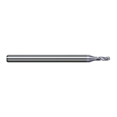 Harvey Tool AVA2343-C8 | 5.953mm Diameter x 6.000mm Shank x 75.000mm OAL 130 Degree Drill Point TiB2 Coated Solid Carbide Micro Drill Bit