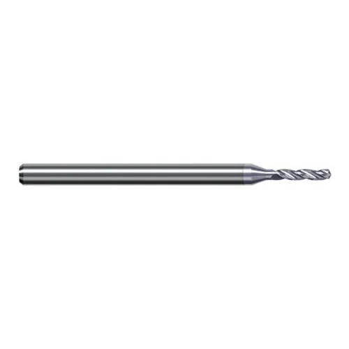 Harvey Tool BAF0595-C8 | 1.511mm Diameter x 3.000mm Shank x 50.000mm OAL 130 Degree Drill Point TiB2 Coated Solid Carbide Micro Drill Bit