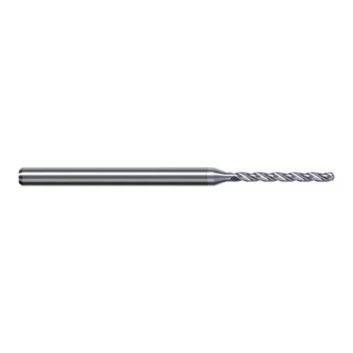 Harvey Tool ERY0410-C8 | 1.041mm Diameter x 3.000mm Shank x 50.000mm OAL 130 Degree Drill Point TiB2 Coated Solid Carbide Micro Drill Bit