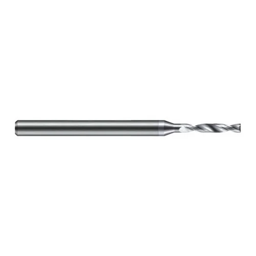 Harvey Tool FBD1562-C8 | 3.968mm Diameter x 6.000mm Shank x 75.000mm OAL 180 Degree Drill Point TiB2 Coated Solid Carbide Micro Drill Bit