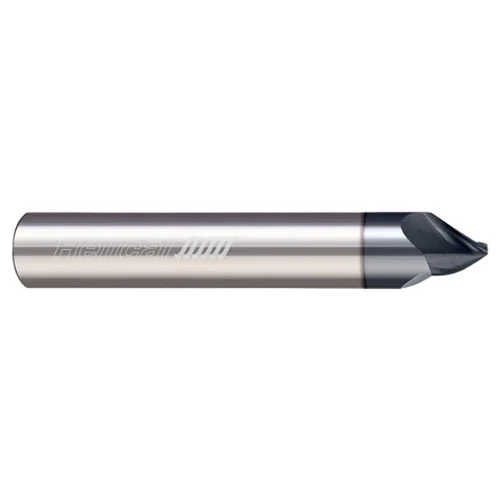 Helical Solutions 07004 | HPCM60-30625 5/8" Cutter Head Diameter x 5/8" Shank x 3" OAL x 60 Degree Included Angle 3 Flute Aplus Coated Solid Carbide Chamfer Mill