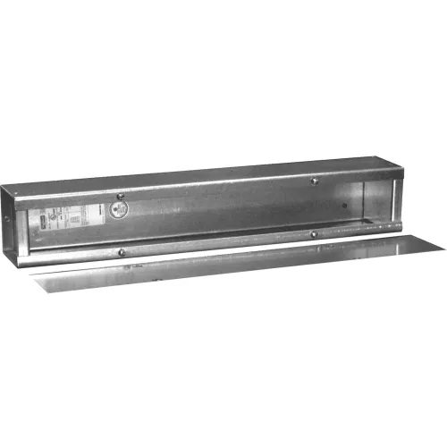 Hoffman A4496T1T, Wire Trough, Type 1, 4.00x4.00x96.00, Steel/Gray