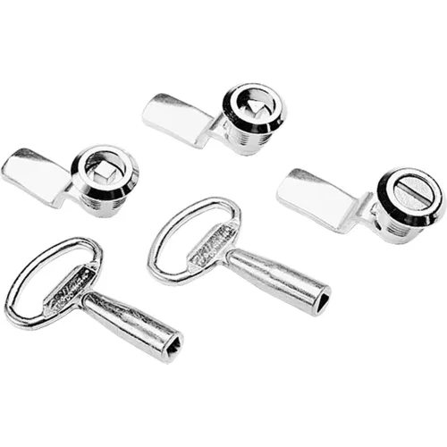 Hoffman AL35Y, Key, 7mm Triangle, Steel/Zinc