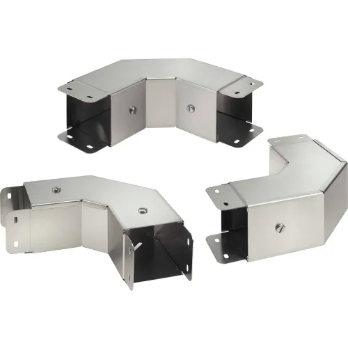 Hoffman CT33EOC90SS, 90 Deg Elbow Outside Cover, 3.00x3.00, SS