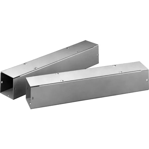 Hoffman F44GUC, U- Connector, Type 1 Fits 4.00x4.00, Steel/Gray