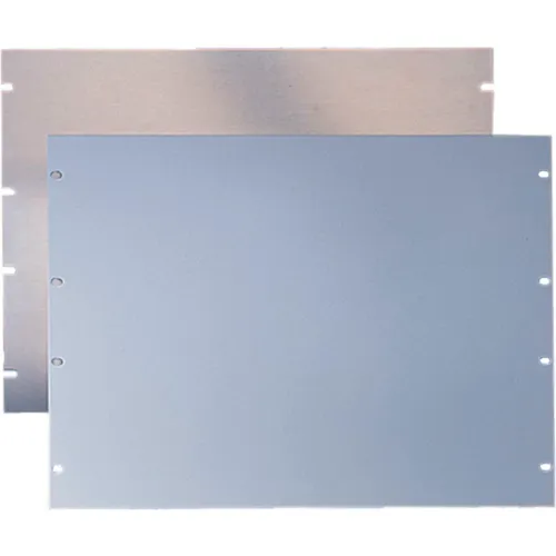 Hoffman P19RP16UA, Panel, Rack Mtg, 16Ux19.00, Alum. 6061T6