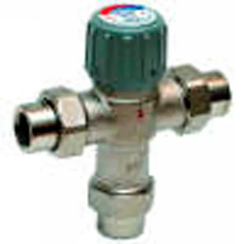 Honeywell AM-1 Series 3/4" Union NPT Lead Free Mixing Valve 70° F-145F°