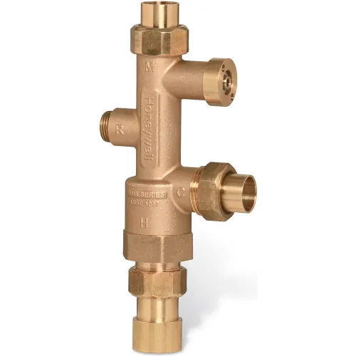 Honeywell AMX Series Lead-Free 3/4" Union Sweat  Direct Connect Mixing Valve
