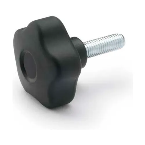 J.W. Winco EN5337.2 Five Lobed Knob, .63"(16), 1.97"(50)
