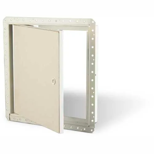 Karp Inc. Drywall Recessed Door W/Factory Installed Drywall - Lock, 24"Wx24"H, RDWPD2424L