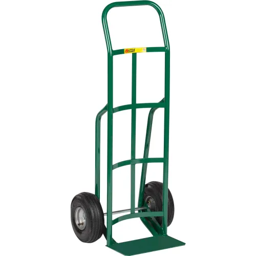 Little Giant® Steel Hand Truck T-132-10FF - Continuous Handle - 10" Flat Free Wheels