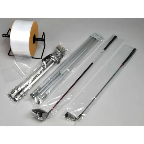 Low Density Poly Tubing, 28"W x 1450'L, 3 Mil, Clear, 1 Roll